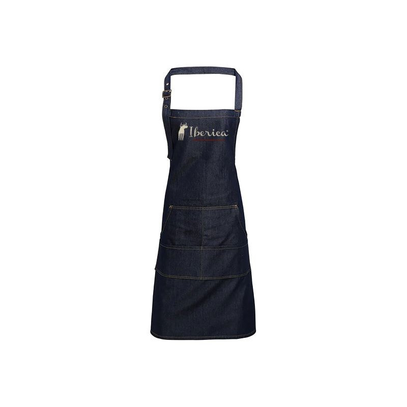 Iberica Spanish Food branded denim apron