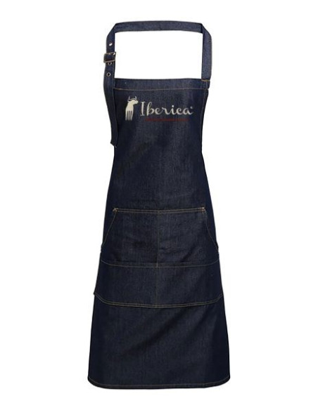 Iberica Spanish Food branded denim apron