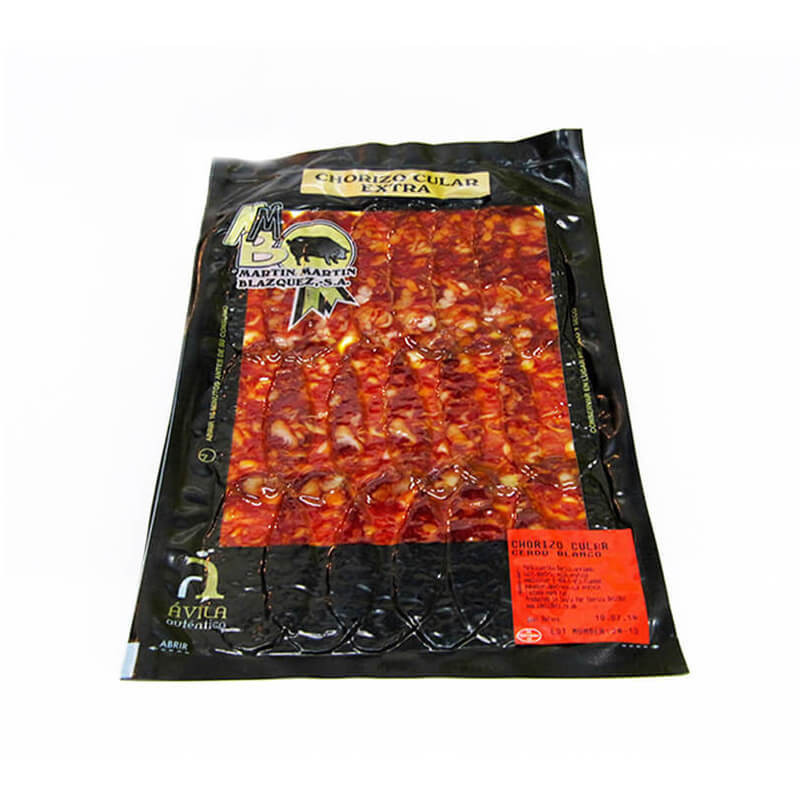 Sliced Acorn-fed Iberico Chorizo, 100g