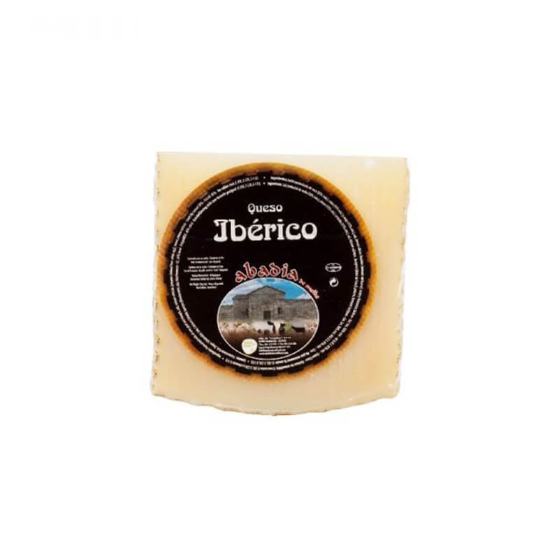 Semi-cured Iberico cheese three milk blend