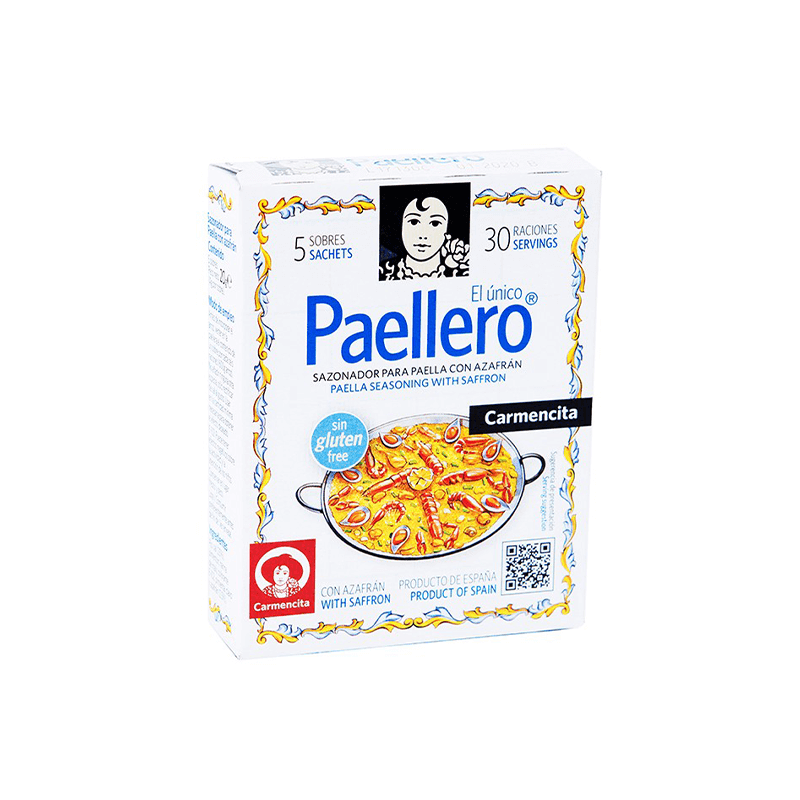 Paellero seasoning mix with saffron- Carmencita