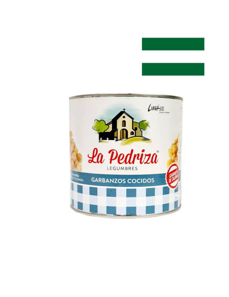Garbanzos, Large Chickpeas, 2.5kg, catering size tin