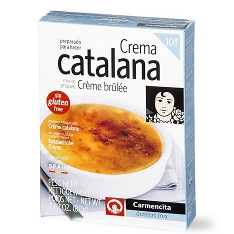 Crema Catalana, Creme Brulee mix, 10 servings