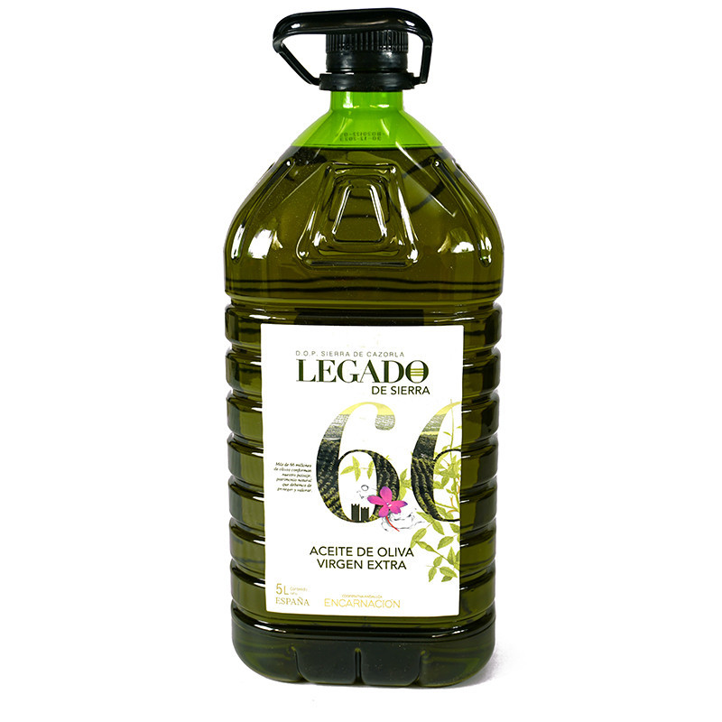 Picual Extra Virgin Olive Oil, Sierra de Cazorla D.O.P., 5000ml