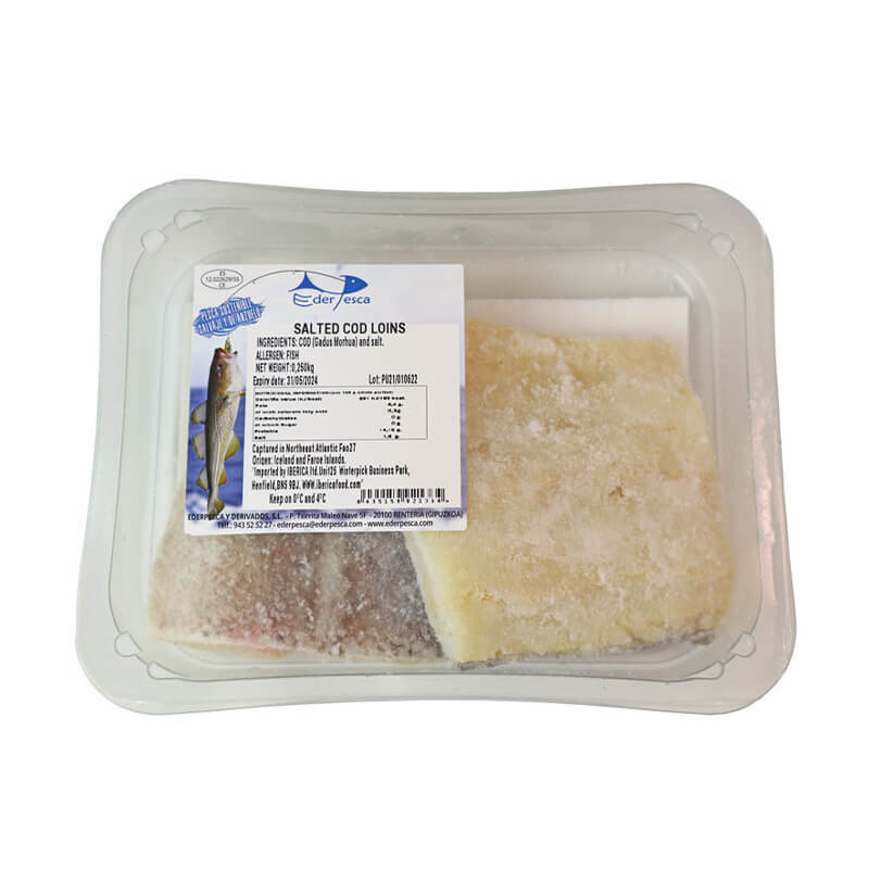 Bacalao, Spanish salted cod loin, 250g