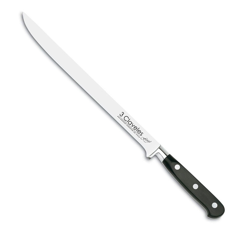 Professional Forged Steel Ham carving knife, 25 cm