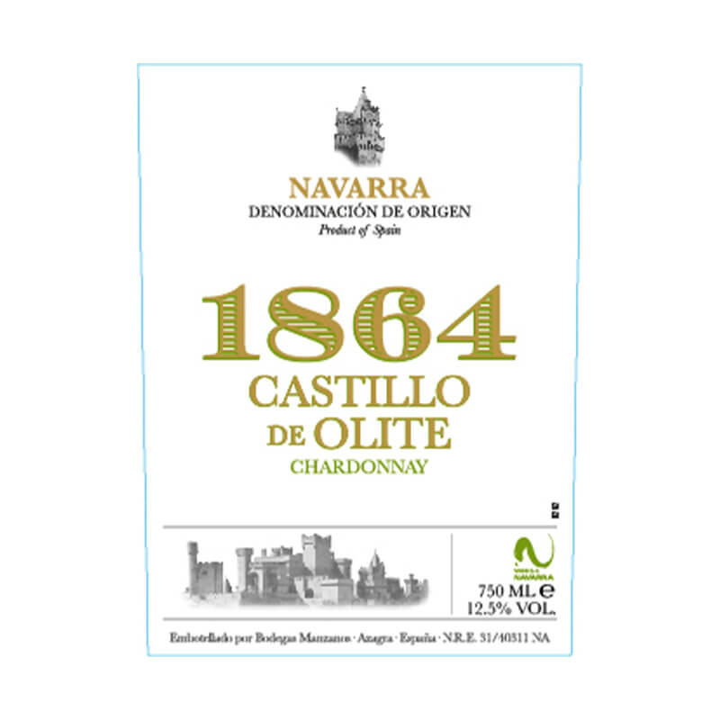 Chardonnay, 1864 Castillo de Olite D.O.P. Navarra