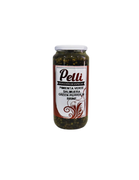 Green Peppercorn in Brine, 500gr jar - Iberica Food
