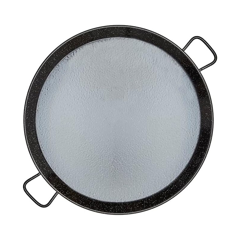 Enamelled Steel Paella Pan, 30cm