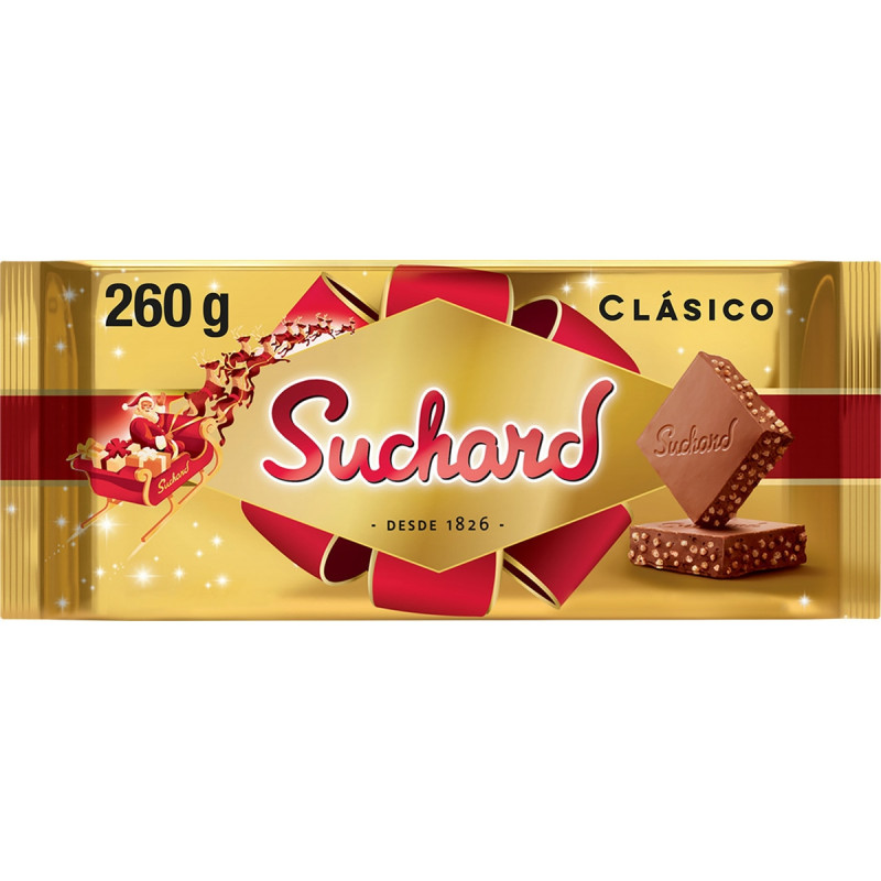 Turron de Chocolate Crujiente - Suchard, 260g