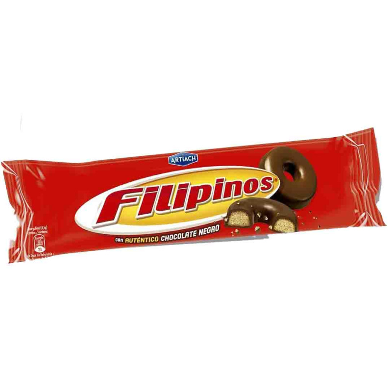 Filipinos Dark Chocolate Biscuits, 128 gr
