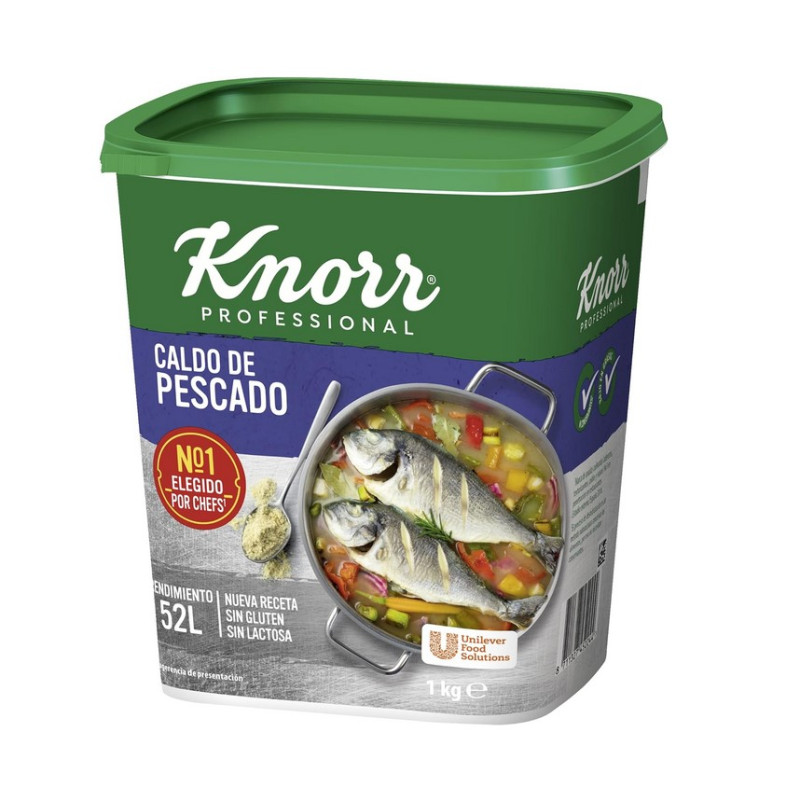 Knorr Fish Stock Powder,1kg, plastic tub