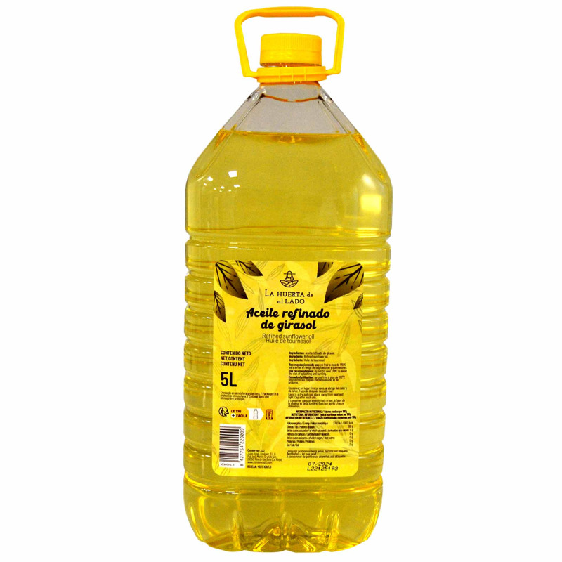 100% Pure refained sunflower oil 5L