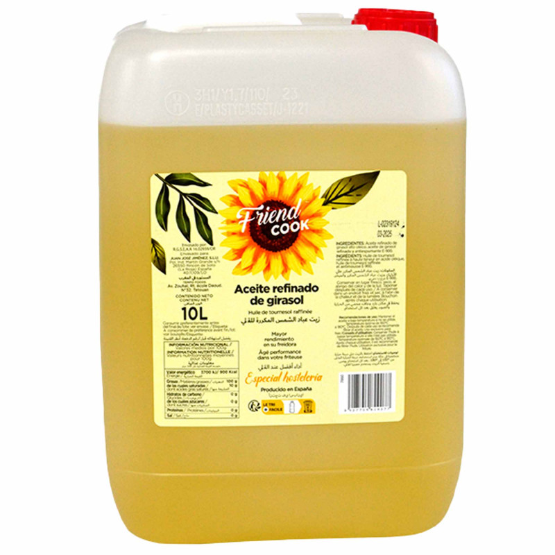 100% Pure refained sunflower oil 10L