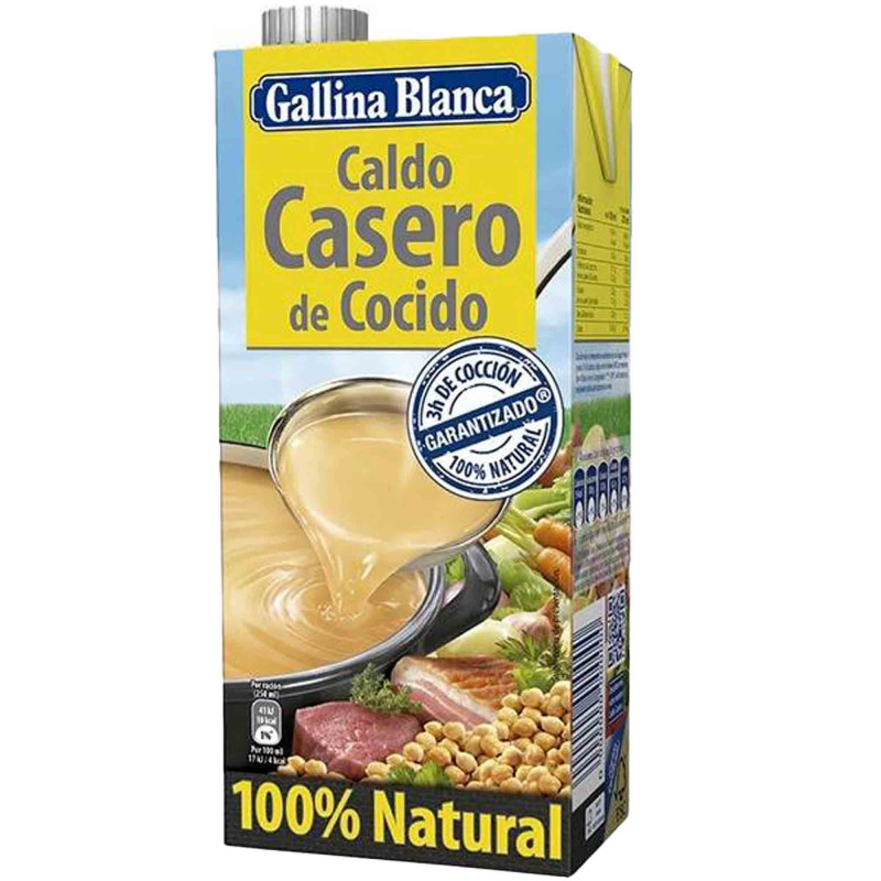 100% Natural Meat Stew Broth Gallina Blanca