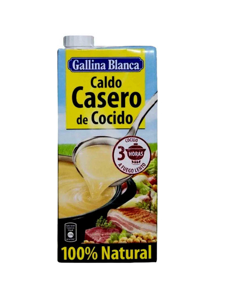 100% Natural Meat Stew Broth Gallina Blanca