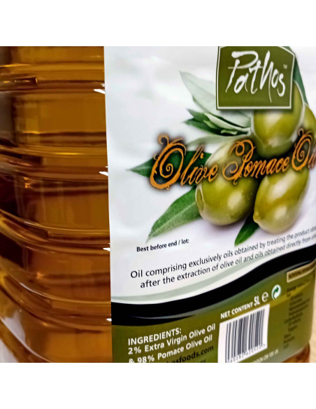 Pathos Spanish Cooking Pomace Olive Oil, 5000ml