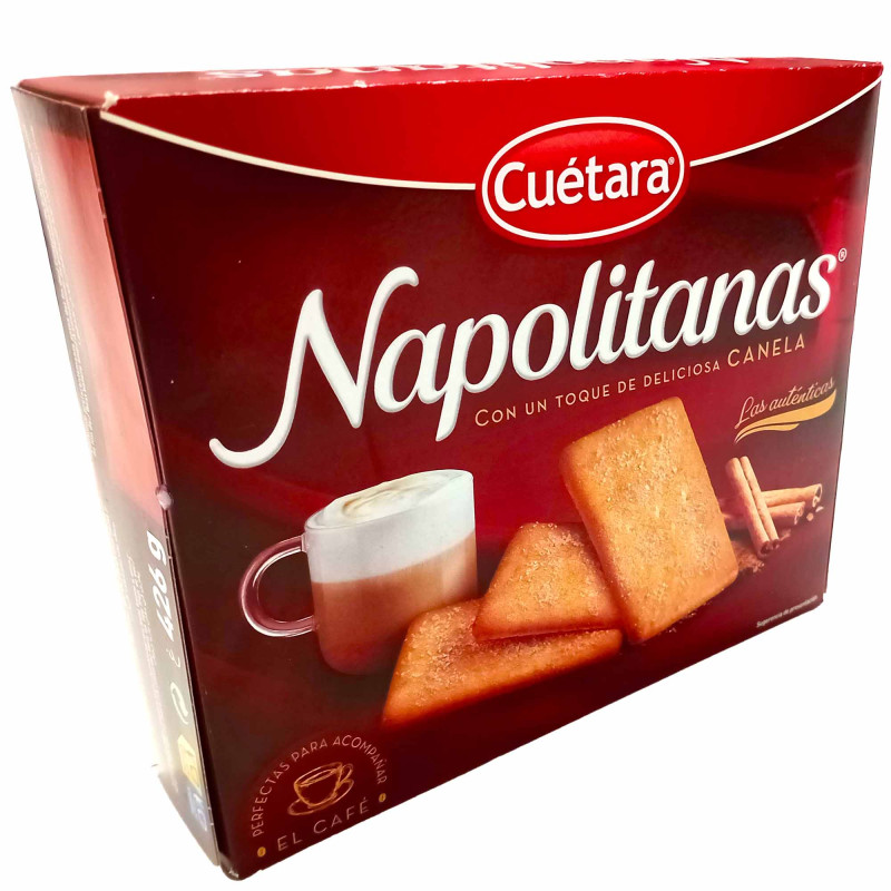 Cuétara Napolitanas Cinnamon Biscuits 426 gr