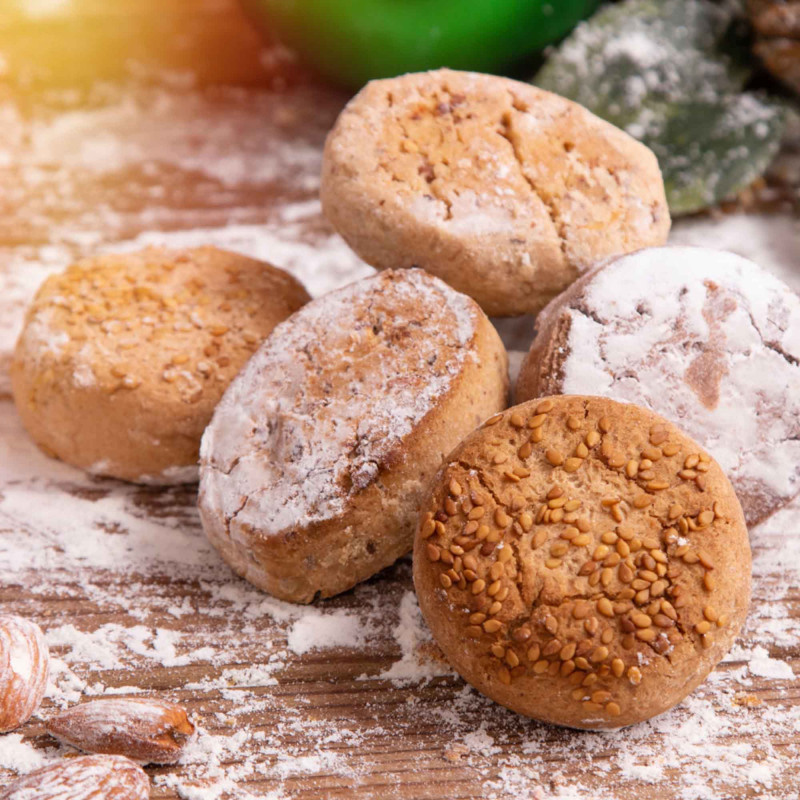 Almond Artisanal Mantecados , D.O.P., 400g