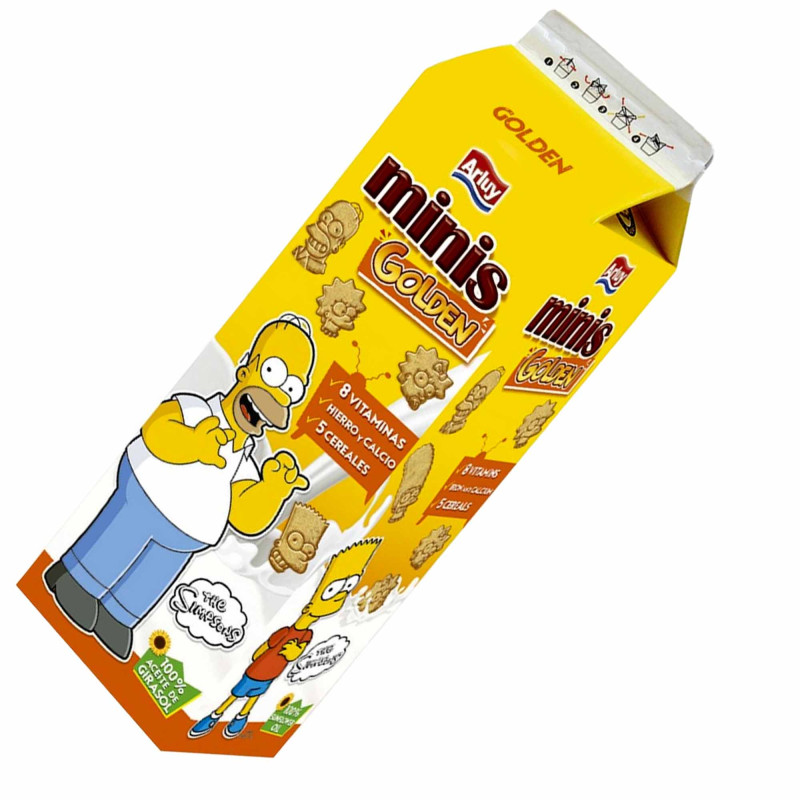 Golden Minis Simpsons biscuits cocoa, 275g