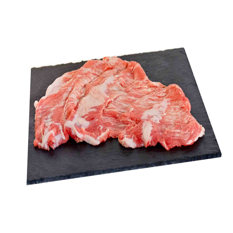 Acorn-fed Free range 100% Iberico pork 'Secreto de Panceta', Pork Belly Steak ±800g