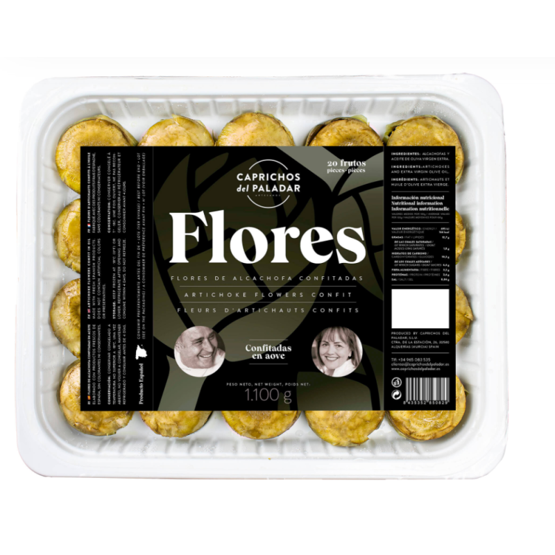 Artichoke Flower Confit in Extra Virgin Olive Oil 20P