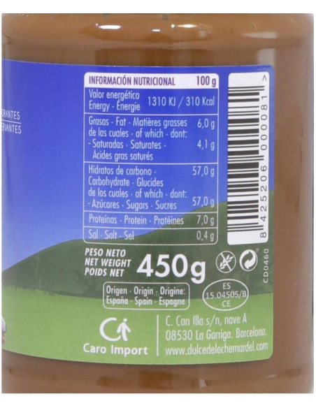 Dulce de Leche, Salted Caramel 450g