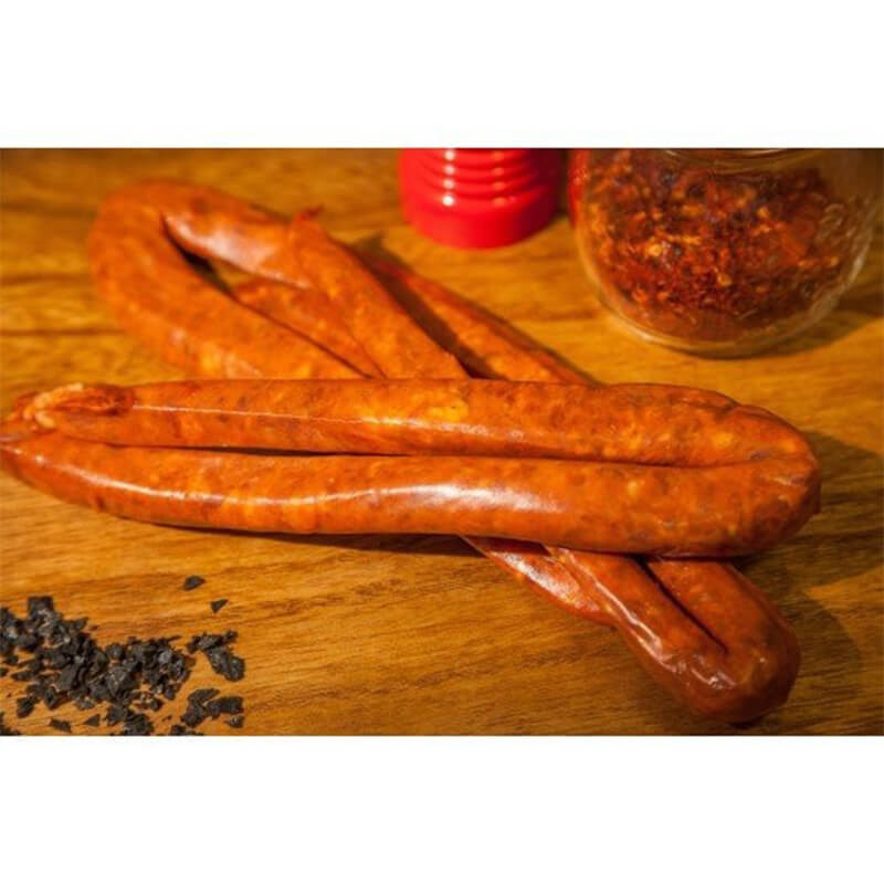 Chistorra, cooking thin chorizo