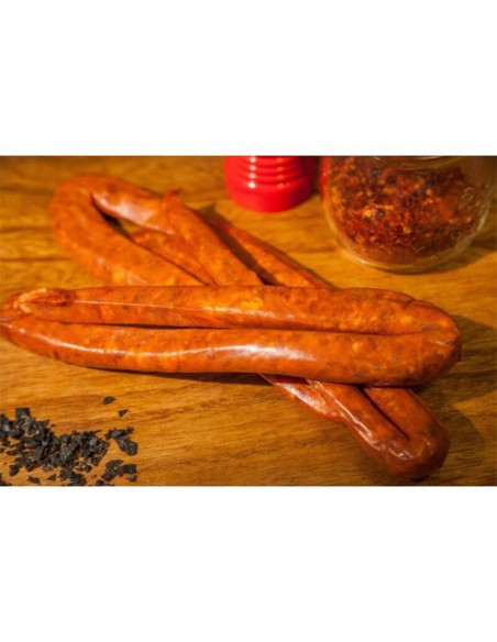 Chistorra, cooking thin chorizo