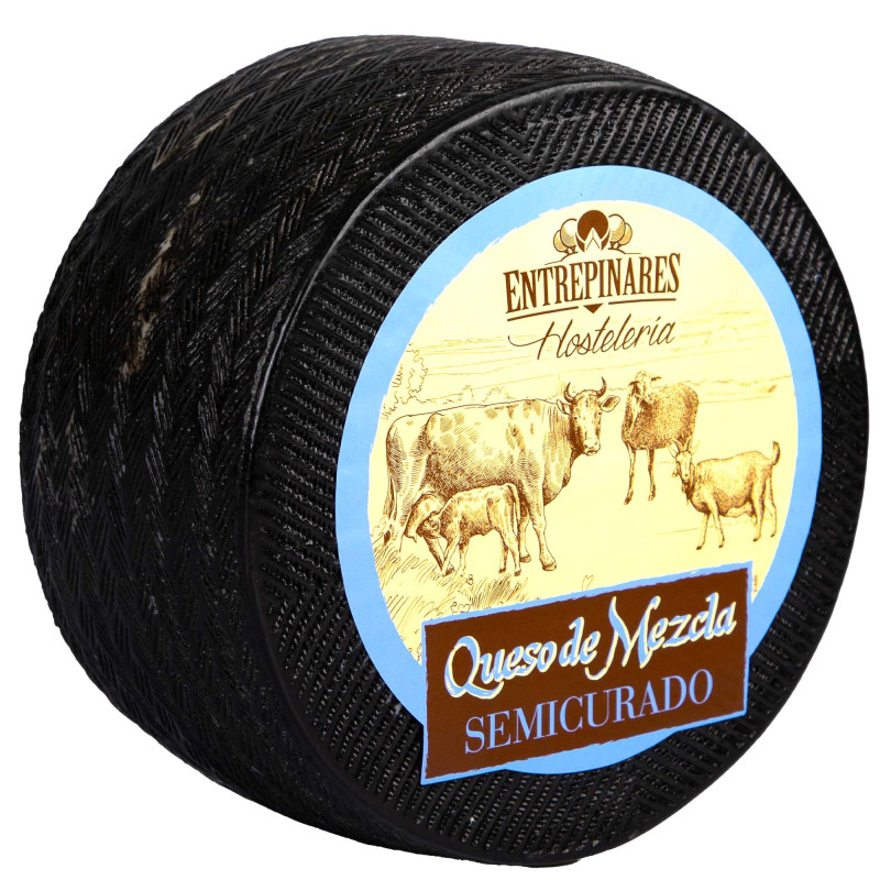 Mixed Milk Cheese Semicured, Cow, Sheep & Goat pasteurised, ±3kg