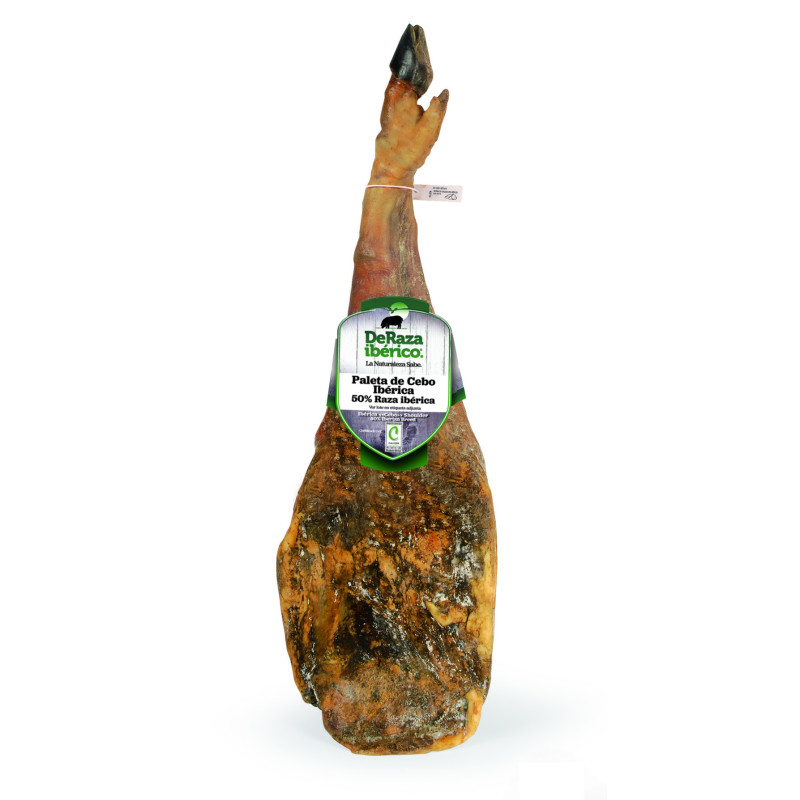 50% Iberico Cebo Shoulder - WHITE LABEL, ±5.5kg (Price per kg)