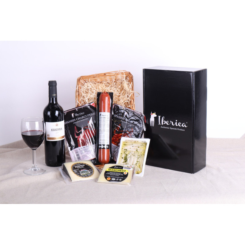 Speciality Spanish Food Hamper for Father's Day with Red Wine HAMPER