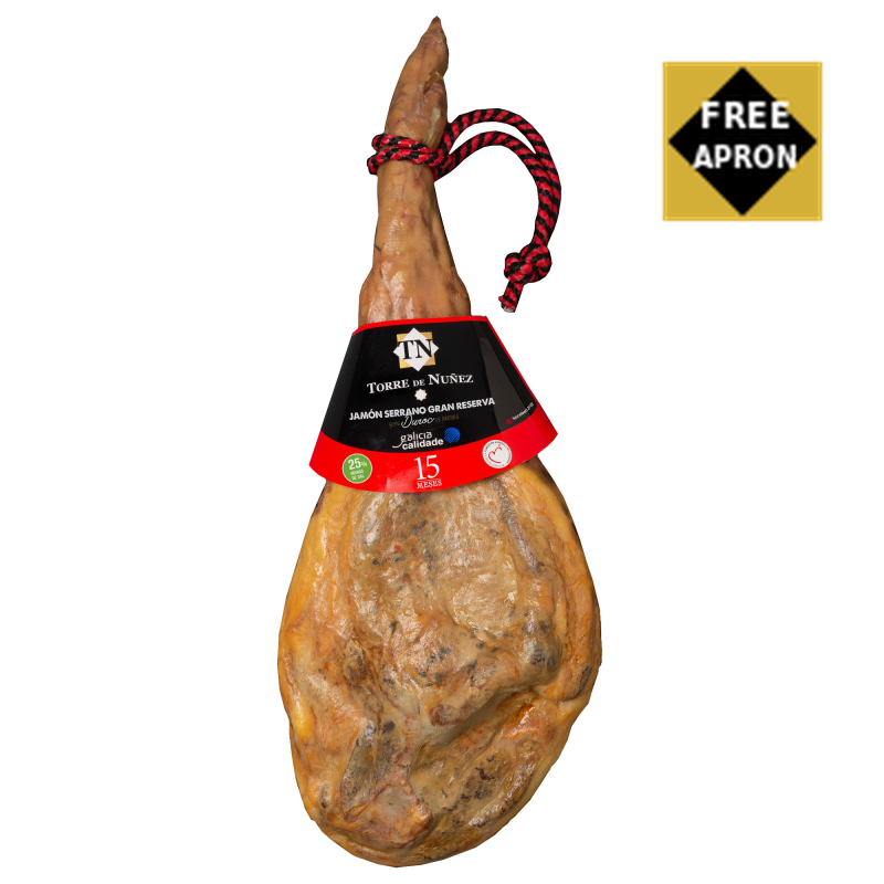 Reserva Duroc Serrano Ham leg from Spain