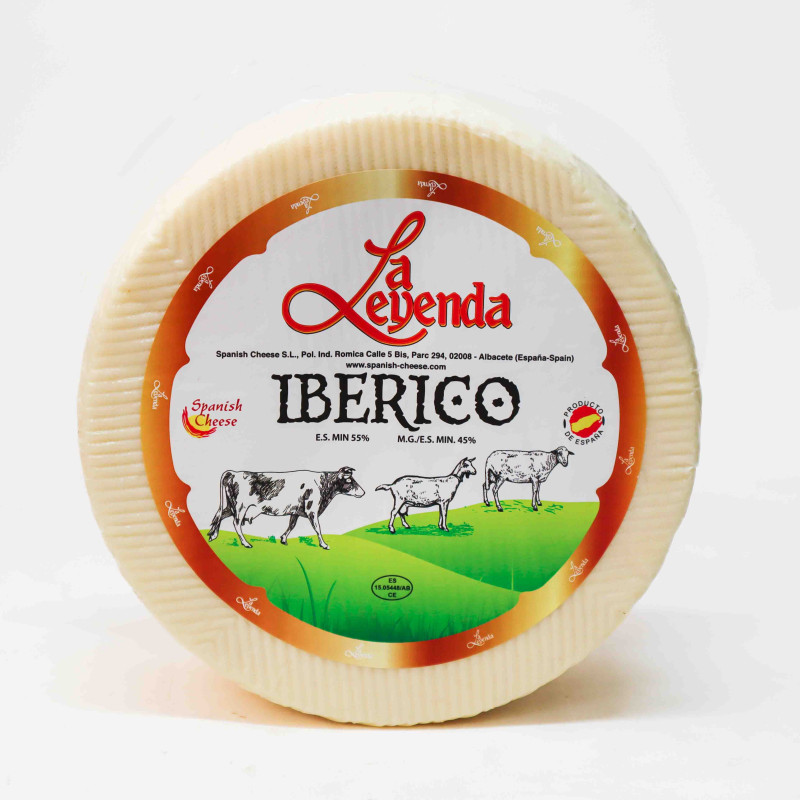 Iberico Cheese, 6 months old, pasteurised, 3kg wheel