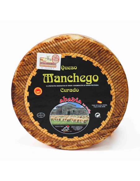 Semi Cured Manchego Cheese, D.O.P.  3kg - Price per KG