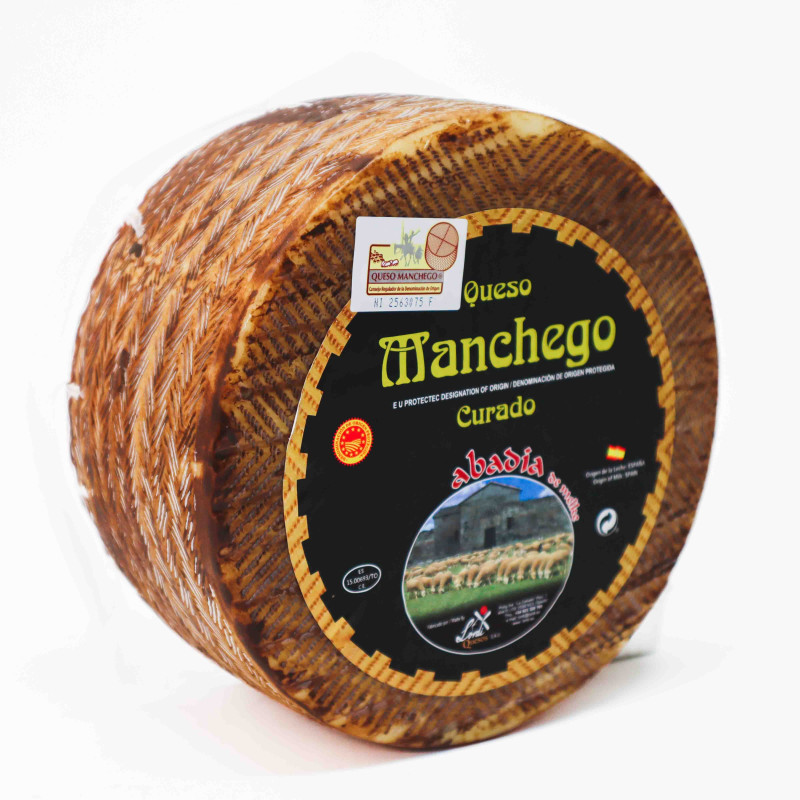 Cured Manchego Cheese, D.O.P.  3kg
