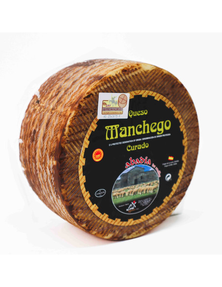Cured Manchego Cheese, D.O.P.  3kg