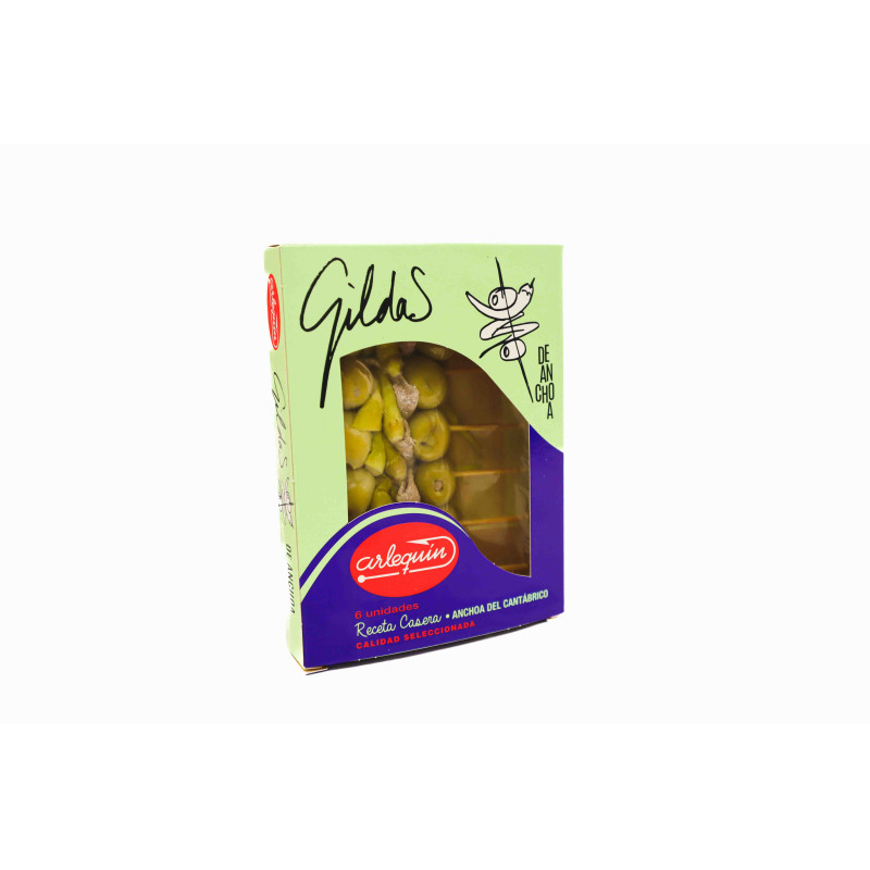 Artisan Cantabrian Anchovy Gildas – 6 Skewers