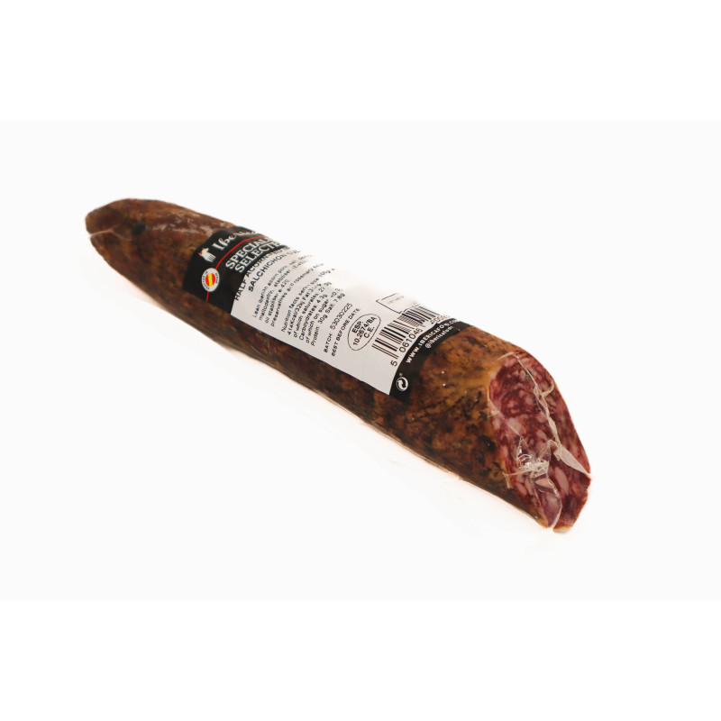 Acorn-fed Iberico Salchichon Cular, 500g