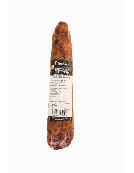 Acorn-fed Iberico Salchichon Cular, 500g