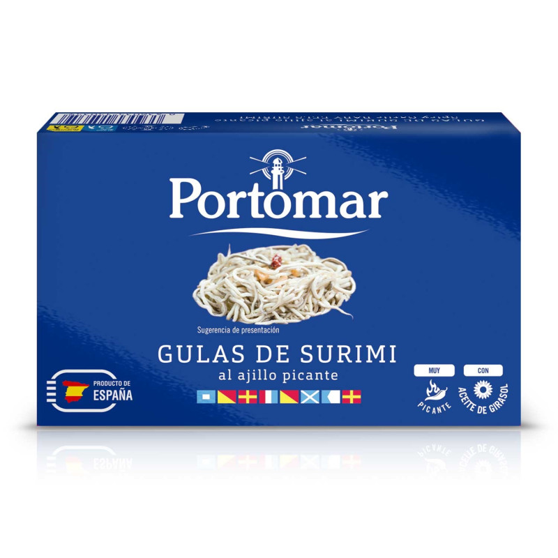 Surimi Baby Eels with Garlic in Spice Sauce (Gulas al Ajillo) 115g