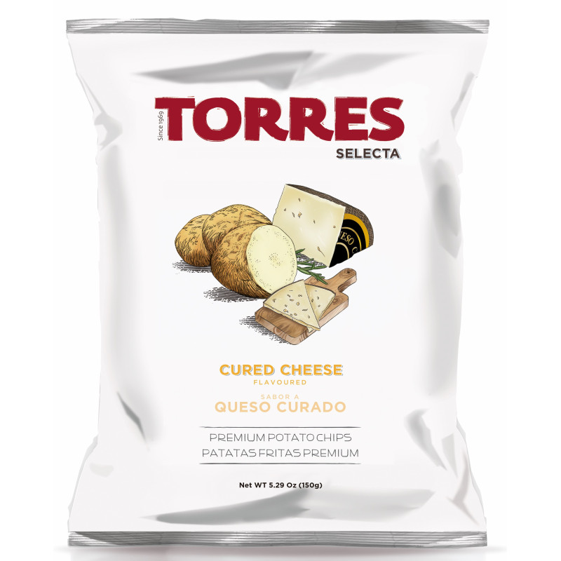 Torres Cured Cheese Crisps, 150g