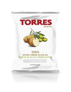 Torres Extra Virgin Olive Oil Crisps, 125g