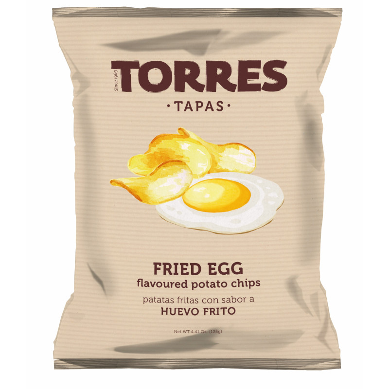 Torres Fried Egg Flavour Crisps, 125g