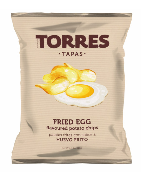 Torres Fried Egg Flavour Crisps, 125g