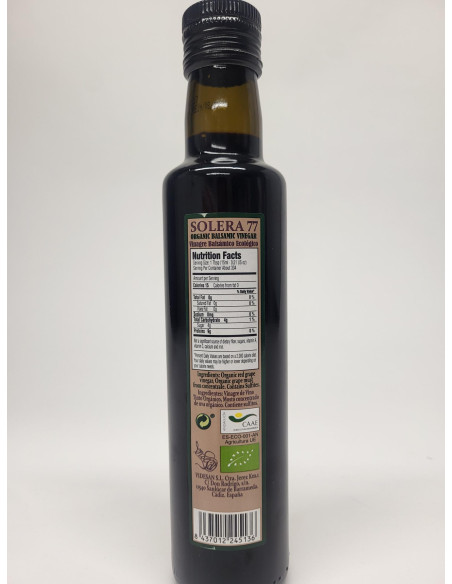 Organic balsamic vinegar 250ml