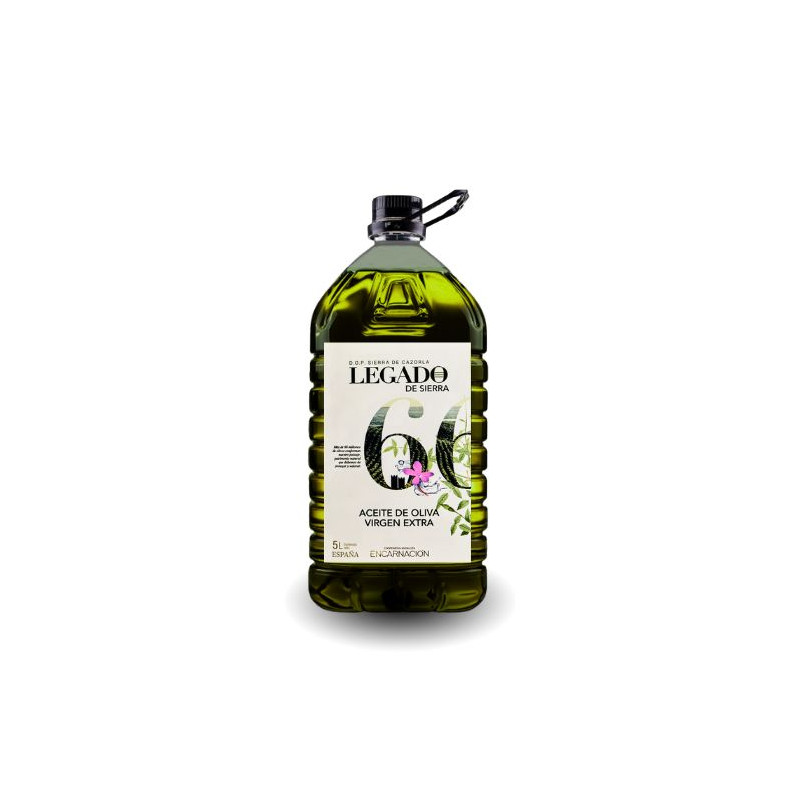 Picual Extra Virgin Olive Oil, Sierra de Cazorla D.O.P., 5000ml