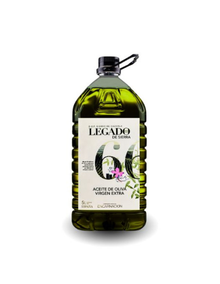 Picual Extra Virgin Olive Oil, Sierra de Cazorla D.O.P., 5000ml