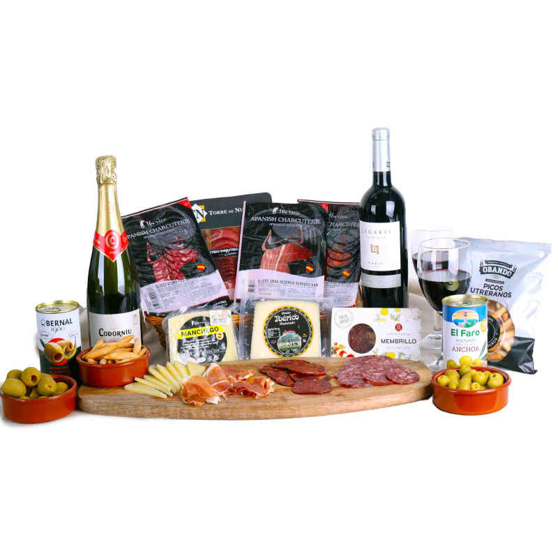 Spanish Charcuterie Board for Two Hamper