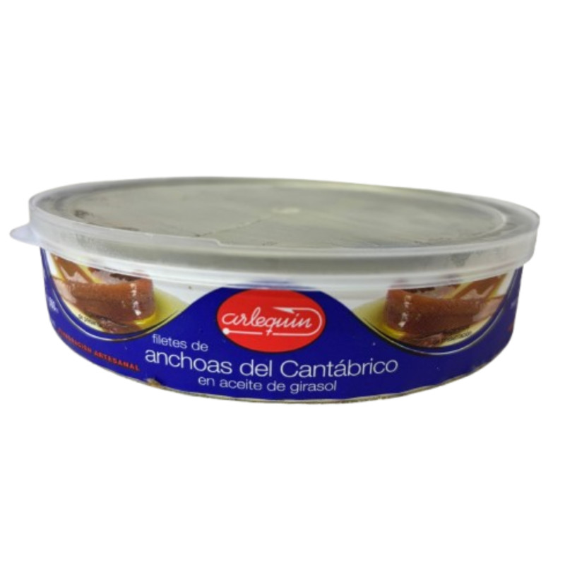 Cantabric Anchovy Fillets in Sunflower Oil, 550g